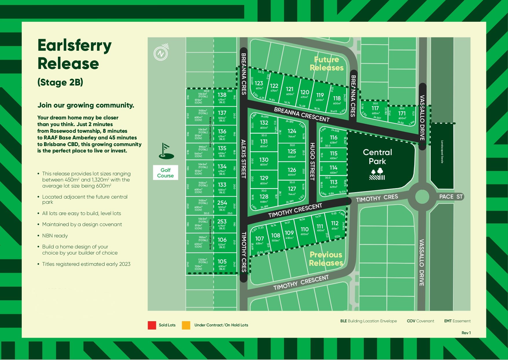 [Land for Sale] Rosewood Green Estate, Rosewood OpenLot
